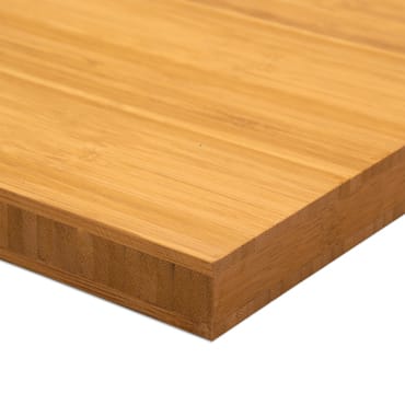 Bamboe 3L Plaat Sidepressed Caramel