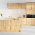 MDF Gefineerd Honey Pine 2-Zijdig Plain product photo