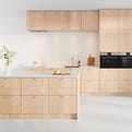 MDF Gefineerd Snow Birch 2-Zijdig Plain product photo