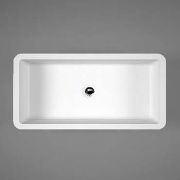 HI-MACS® sanitair wasbak CB602 S028 | Baars & Bloemhoff HI-MACS® sanitair wasbak CB602 S028