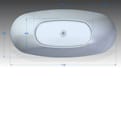 SolidTrends® bad Clear, White color product photo