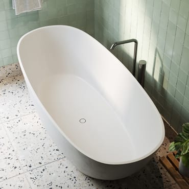 SolidTrends® bad Clear, White color | Baars & Bloemhoff SolidTrends® bad Clear, White color